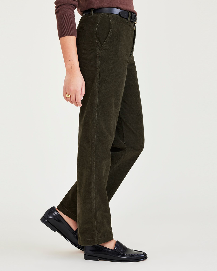 (image for) Unique Original Khakis, High Waisted, Straight Fit